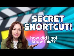 Secret Final Cut Shortcut | How did I not know this?!