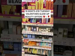 10 BOOTS £10 TUESDAY VALENTINES GLOW UP BEAUTY OFFERS ♥️🧖🏻‍♀️🌹 #bootsuk #valentinesday