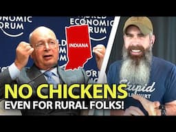 Klaus Schwab Comes To Indiana - For Chickens!