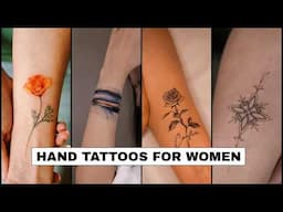 10+ Most Beautiful Hand Tattoo Ideas For Women 2024 / BEST Hand Tattoo Designs / Women's Tattoos!