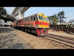 ขบวน 367 กรุงเทพ(หัวลำโพง)-ชุมทางฉะเชิงเทรา 4/2/2568 #train #รถไฟ