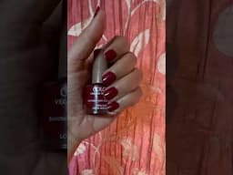 Perfect Maroon shade || nail polish || ColorBar || #nailpolish #nails