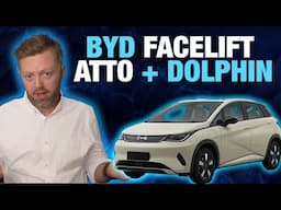 BYD Laughed at by Elon. BYD Facelifts Atto3 + Dolphin