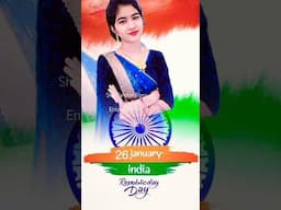 Happy Republic Day 🇮🇳 #shritandonfilms #cgsong #jayhind #indian #rashathadani  #bollywood #cgreels