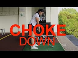 Choking Down a Club - Golf with Michele Low