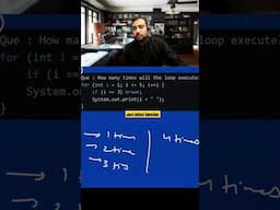 Coding Challenge 🔥 How Many Times Loops Will Execute ? #coding #java