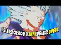 Es la REENCARNACIÓN de WAWA!! Mira esos TODs y COMEBACKS!! DRAGON BALL FIGHTERZ