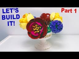 LEGO Botanicals 2025 Flower Arrangement 10345 Build Part 1