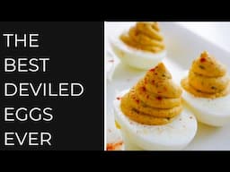 DEVILED EGGS | Recipe & How to Peel Easy!