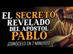 El SECRETO del Apóstol PABLO para siempre SEGUIR firme a Dios, SUS APLANES y PROPÓSITOS 😲