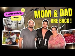 Mom and Dad Are Finally Here | A Fun-Filled Shopping Day Together | JasLy