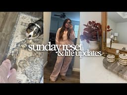 Sunday reset with me, lets chat about my wedding, the future and a new career?!