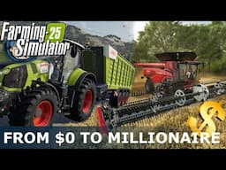 FROM ZERO TO MILLIONAIRE: Farming Simulator 25 (Edited Playthrough)