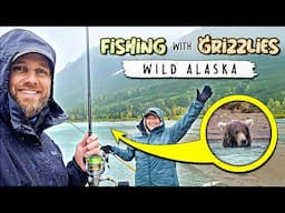 FISHING near WILD BEARS & hooking big FISH on ALASKA’S KENAI RIVER  | A 2-day ADVENTURE!