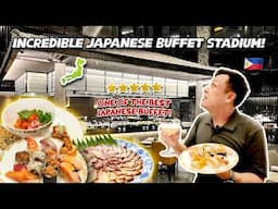 ULTIMATE Japanese Buffet Arena!  Incredible - Highest Quality Sushi Buffet in Manila