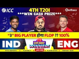 4th T20I IND🇮🇳 vs ENG🏴󠁧󠁢󠁥󠁮󠁧󠁿 4TH T20i Dream11 Prediction l IND vs ENG Dream11 Team of Today Kumar508