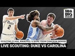 Live Scouting Duke vs. North Carolina at Cameron Indoor Stadium