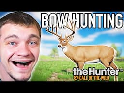 Bow Hunting Giant Whitetail Deer!