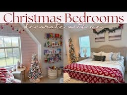 CHRISTMAS DECORATE WITH ME 2024 | Christmas Bedroom Decor | Christmas Decorating Ideas | Part 4