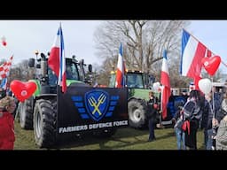 MASSIVE farmers protest in the Netherlands