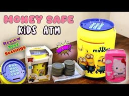 ATM Piggy Bank for Kids Girl Boy | Gullak for Money | Password | Money Safe | Saving Box | Coin Cash