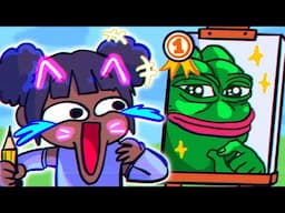 Destroying kids in ROBLOX Speed Draw 😭!!