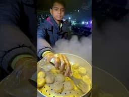 12 Years Little Boy Selling Pure Veg Steam Momos In Noida Rs. 40/- Only #noida #shorts