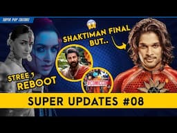 Allu Arjun confirmed for shaktiman ? Future of Stree Universe | Comic Con India | Super Updates#8