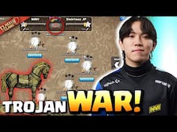 NAVI’s insane TROJAN WAR has the craziest twist ENDING! Clash of Clans