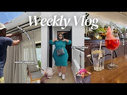 Weekly Vlog | New Curtains, Home Updates, Furniture Shopping, Try On Hall & Maintenance