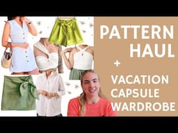 2025 PATTERN HAUL! Vacation capsule wardrobe ideas ✨😎🌸