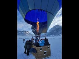 110 KM/H IN HOT AIR BALLOON