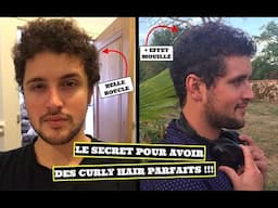 PARODIE: COMMENT AVOIR DES CHEVEUX BOUCLÉS ? CURLY HAIR HOMME (permanente fait maison)