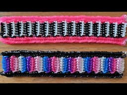 Rainbow Loom- Basketcase Bracelet (Original Design)