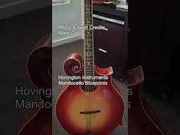 Mandocello Blueprints at Hovington instruments