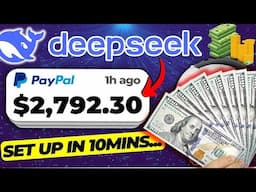 DeepSeek Make $500 Per Day   😱  How to Make Money Online with DEEPSEEK