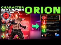 Orion best character combination 2025 | Best character combination in Free Fire | Orion ability 2025