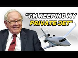 Warren Buffett: WHY I LOVE MY PRIVATE JET ✈️ "I call it The Indefensible"