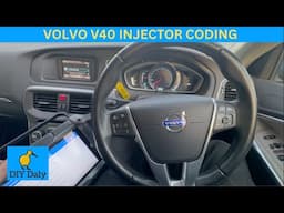 Volvo V40 1.6d Injector coding after replacement