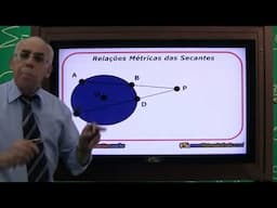 Relações Métricas das Secantes - Geometria Plana - Alto Gabarito