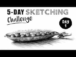 Pencil Sketching 5 DAY Challenge - Lesson 1