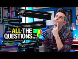 XLR vs USB Mics & Is AI Something to Fear?| My First Q&A Video!