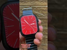 Series 9 smart watch look, wallpaper & features. Stay connected for more shorts