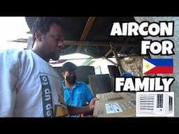 Gifting an Air Conditioner to a Filipino Family | Jay Cee Max Behind-the-scenes