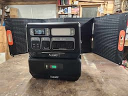 ALLWEI 2400W Portable Power Station with 2048Wh Expandable battery.  200W Solar Panel. Review video.