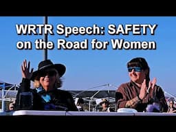 Butterfly Tracks Speech at WRTR: Women's Safety on the Road.