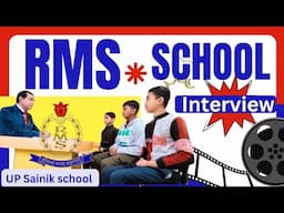 RMS, Military School & UP Sainik School Interview Preparation | Manoj Sharma | PD Classes