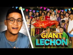 Libreng GIANT LECHON BABOY sa Buong Kapitbahay | Billionaire Gang