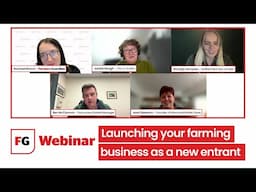 FG Insights Webinar: Launching your business as a new entrant