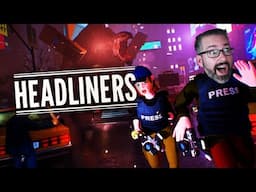 NEWS TEAM, ASSEMBLE!!! Oh God What's That!?📹😨 (The Headlines w/ Friends!)